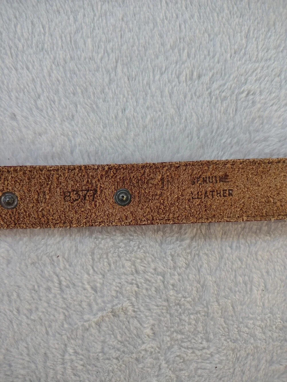Red Heart Accent Women's Belt with Silver Buckle
